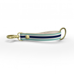   Personalised Key Strap- Navy and Mint