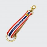 Personalised Key Strap- Navy and Red