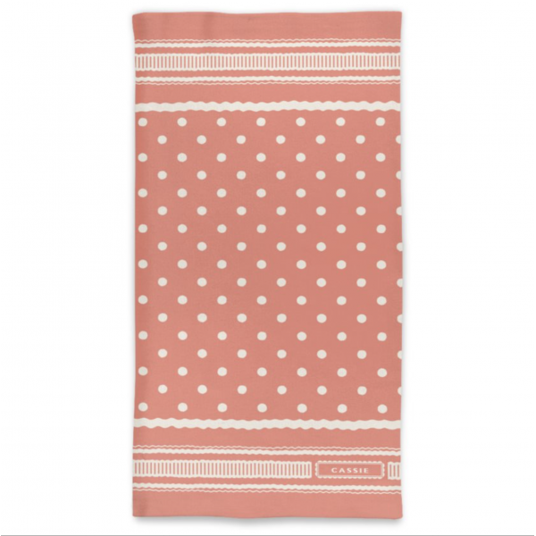 Neck Tube Scarf - Coral