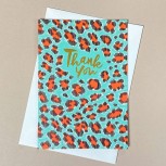 Thank you box set - Leopard print assorted colours