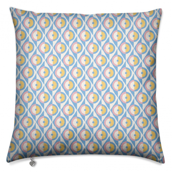 Pineapple Geometric Pattern Cushion