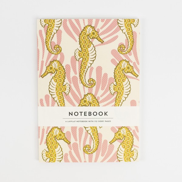Seahorse Paperback Notebook