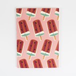 Watermelon Lolly Paperback Notebook